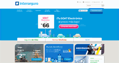 Desktop Screenshot of interseguro.com.pe